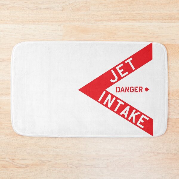 Item preview, DANGER Jet Intake, Jet Fighter warning sign (Side A) Right Side designed and sold by ARTsPlural.