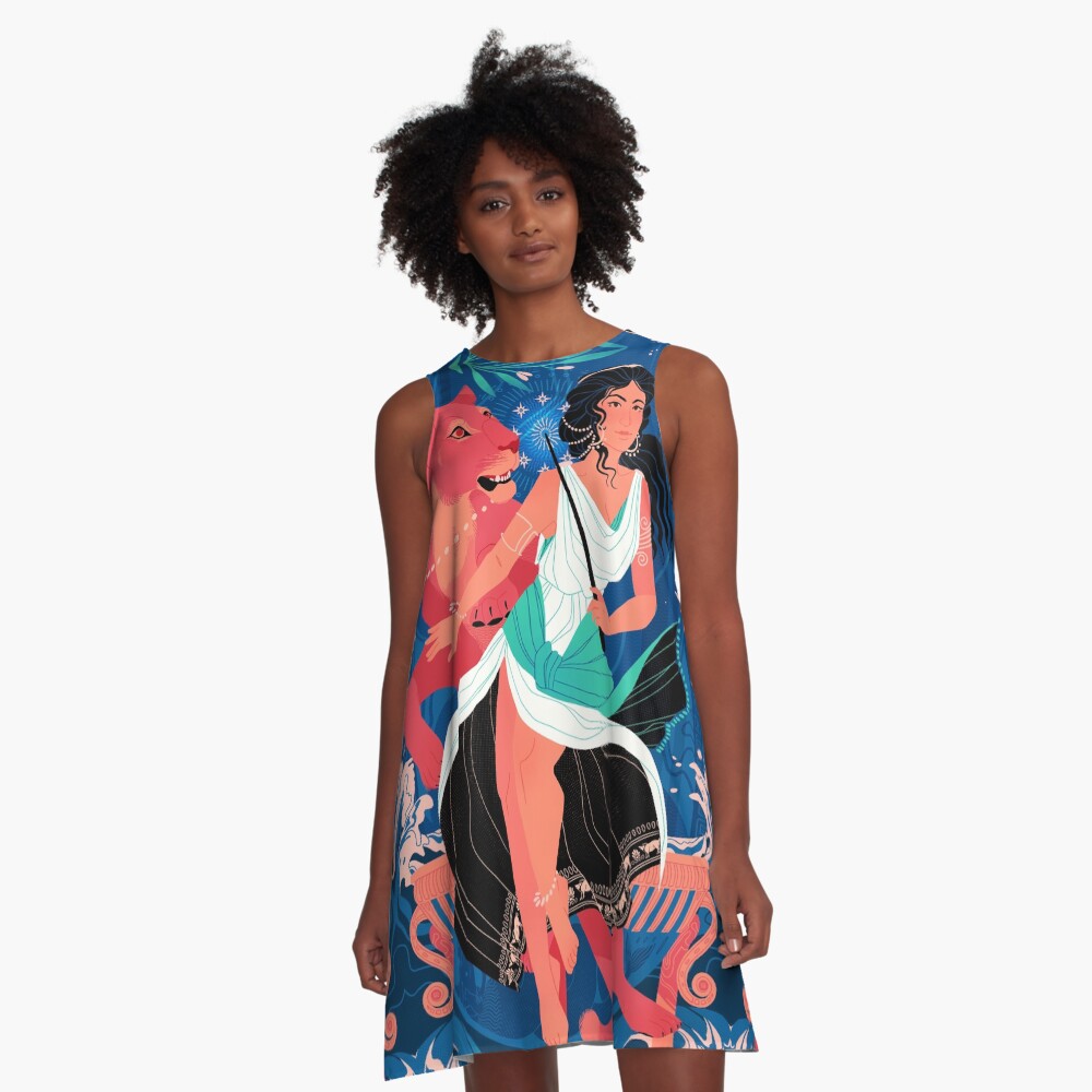 Item preview, A-Line Dress designed and sold by flaroh.