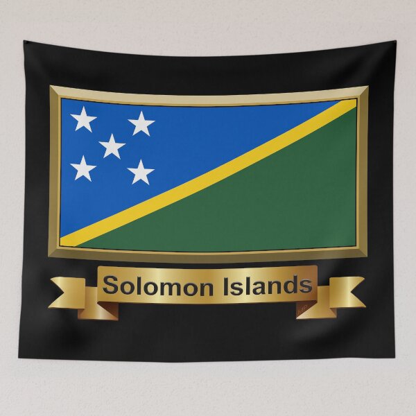 Item preview, Solomon Islands Flag Gifts, Masks, Stickers & Products (GF) designed and sold by mpodger.