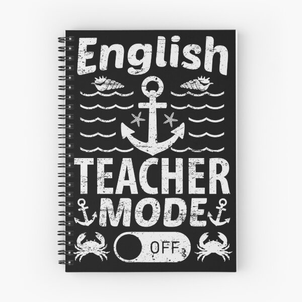 Item preview, English Teacher Mode Off | Creative English Teacher designed and sold by YAHIA-14.
