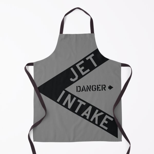 Item preview, DANGER Jet Intake, Jet Fighter warning sign (Side A) Right Side Black Color designed and sold by ARTsPlural.