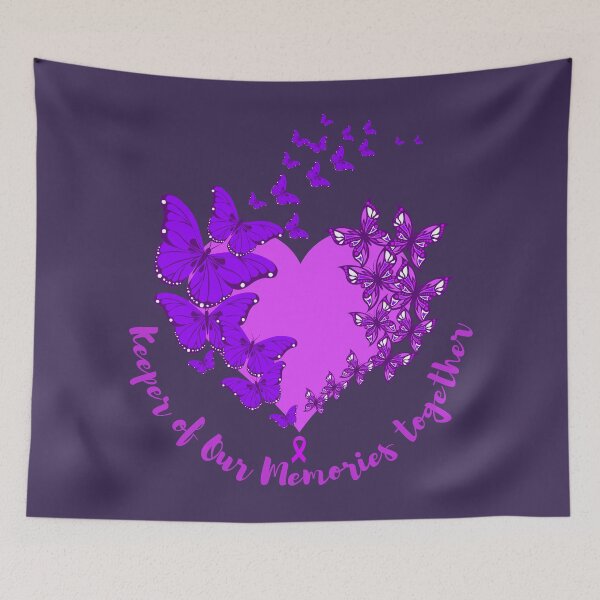 Item preview, Alzheimer's and Brain Awareness Month Purple Heart, Alzheimer and Dementia Care Giver  Design designed and sold by sinceanna.