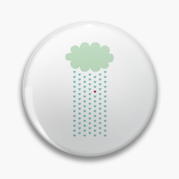 Raining Love Pin