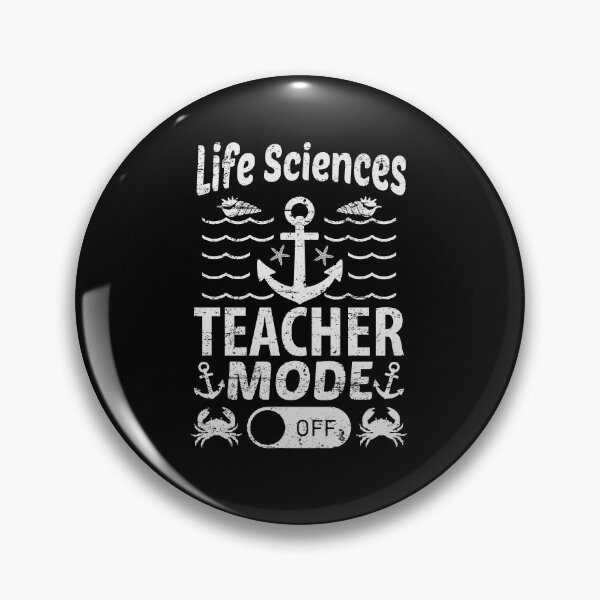 Item preview, Life Sciences Teacher Mode Off | Creative Life Sciences Teacher designed and sold by YAHIA-14.