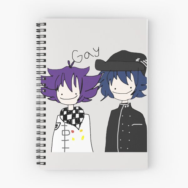 Item preview, Danganronpa Scribble shuichi saihara Kokichi saiouma gay designed and sold by Soda-bunny.