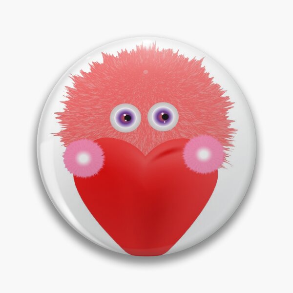 Item preview, Illustration fluffy with heart designed and sold by Ingahaliullina.