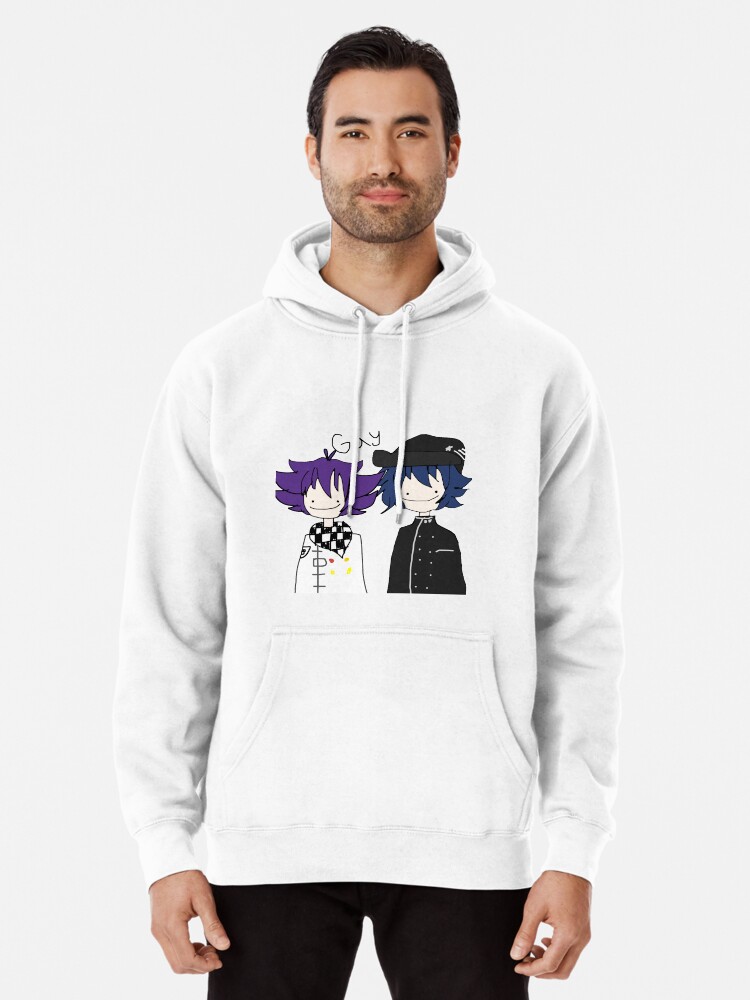 Danganronpa Garabato shuichi saihara Kokichi saiouma gay Sudadera con capucha