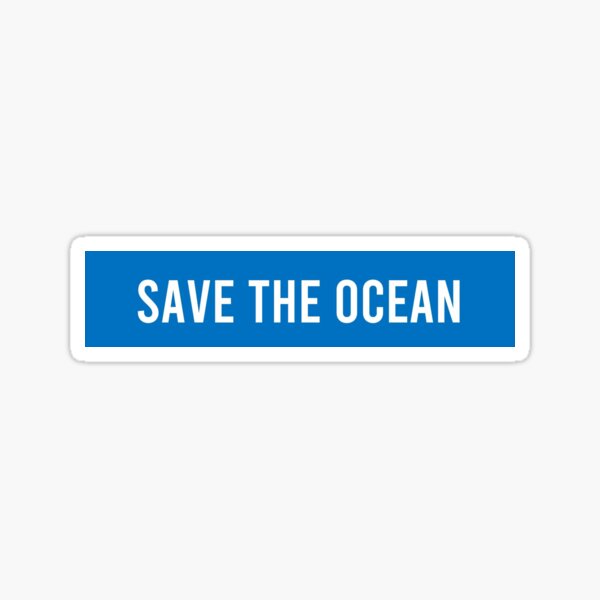 Item preview, Save the Ocean designed and sold by coffeepolicy.