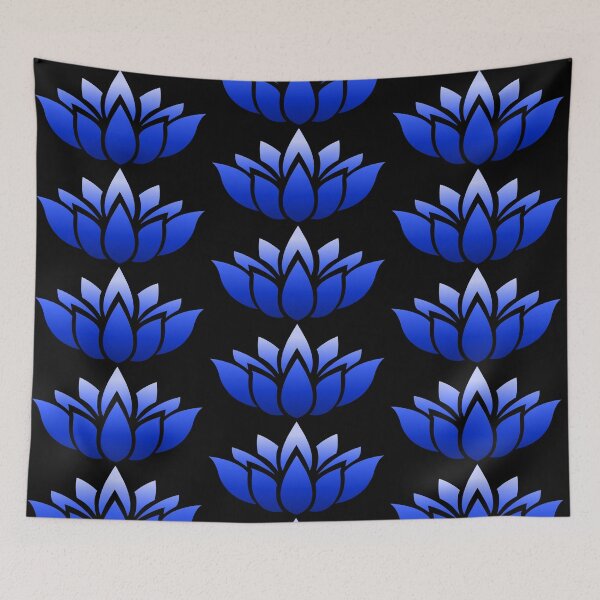 Item preview, Simplicity Lotus In Blue Hue designed and sold by RosieSunflower.