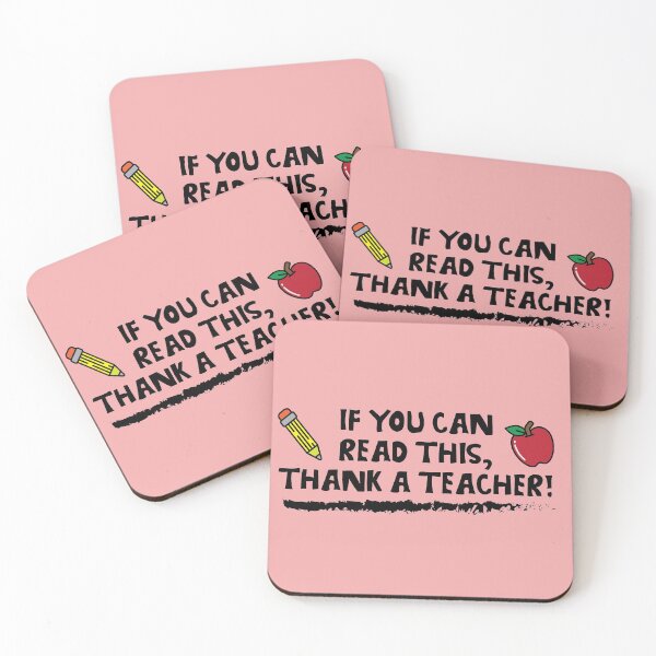 Item preview, If You Can Read This, Thank a Teacher designed and sold by WilsonCreekArts.