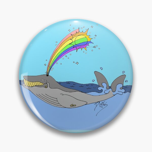 Item preview, Shooting rainbows out your blow hole. designed and sold by Danielle Gyles.