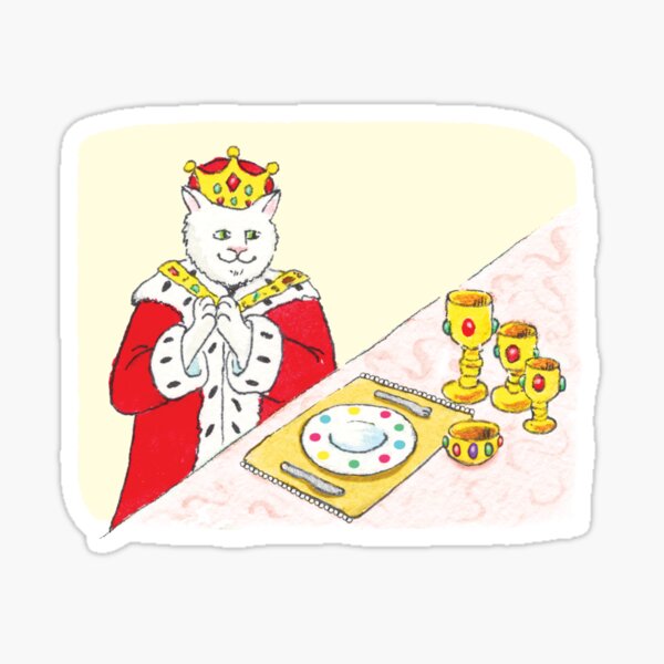 "King Leo’s Palace Setting" Sticker