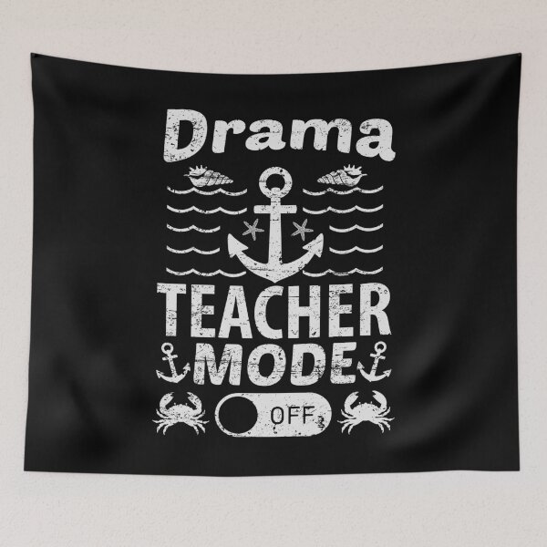 Item preview, Drama Teacher Mode Off | Creative Drama Teacher designed and sold by YAHIA-14.