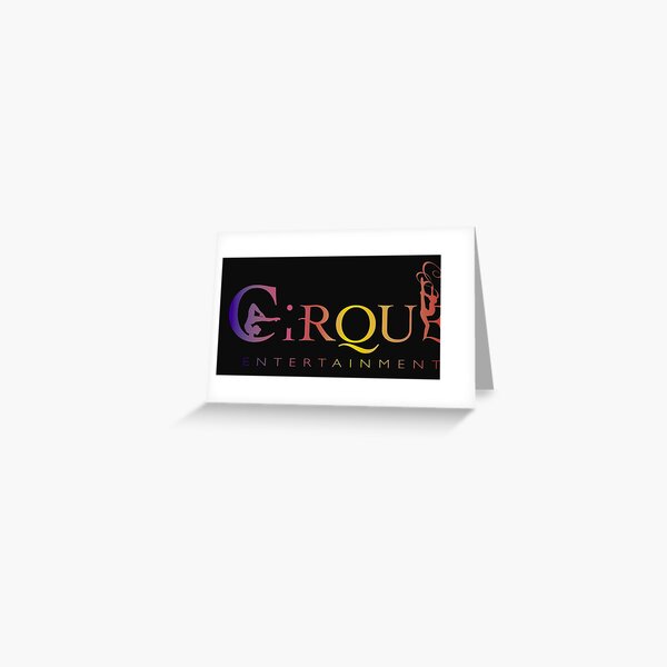 Item preview, Cirque Entertainment Logo designed and sold by CassieSandou.
