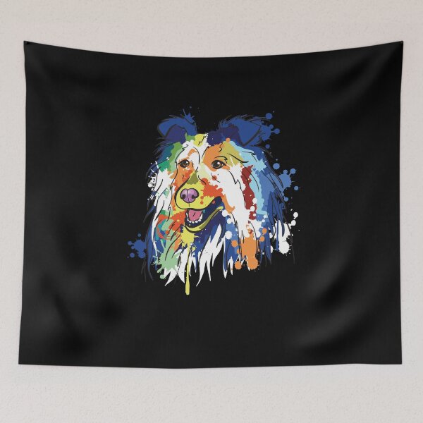 Item preview, Longhaired Collie Dogs love dogs design ink designed and sold by brunsch-print.