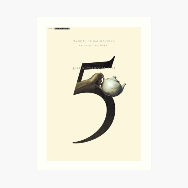 Slaughterhouse Five, Kurt Vonnegut 2 Art Print