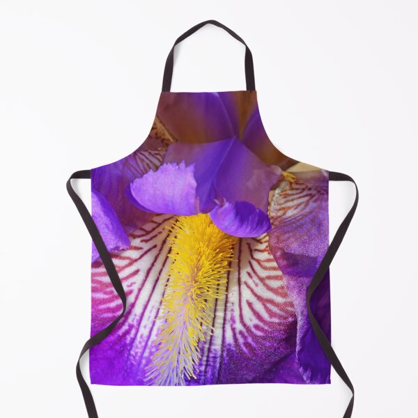 Item preview, Macro Image of a Bearded Iris (Iris germanica) in the Morning Sun designed and sold by ThomMorris.