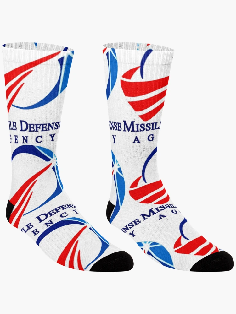 Thumbnail 3 of 5, Socks, MDA Program Logo designed and sold by Nikki SpaceStuffPlus.