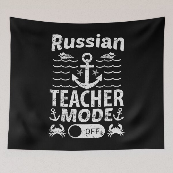 Item preview, Russian Teacher Mode Off | Creative Russian Teacher designed and sold by YAHIA-14.