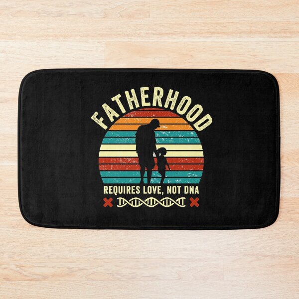 Item preview, fatherhood requires love not dna, fathers day presents for step dad, father's day gift for new step dad designed and sold by PRINTED ..