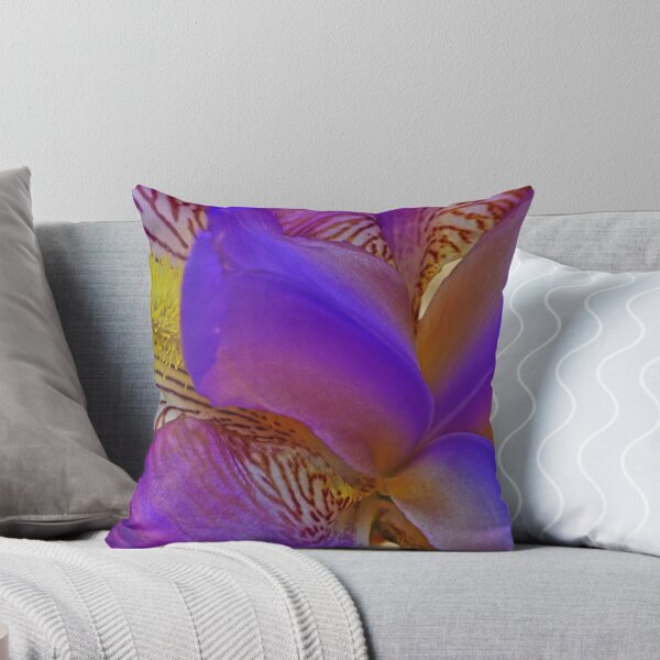Item preview, Imagen macro de un Iris barbudo (Iris germanica) designed and sold by ThomMorris.