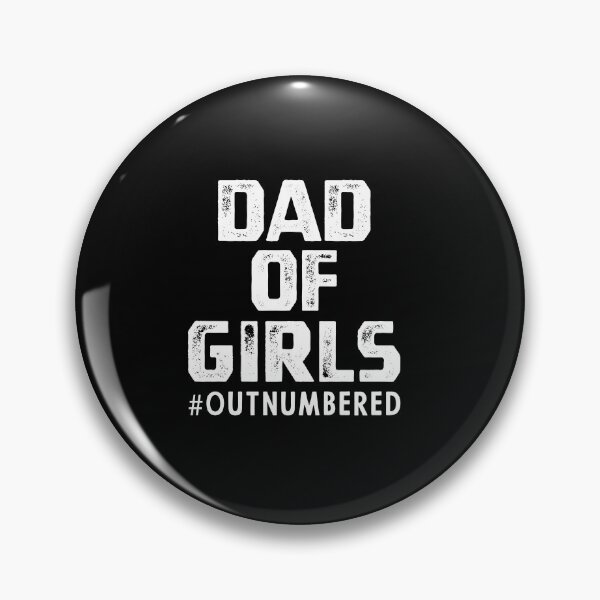 Item preview, Dad of Girls #Outnumbered - Fathers Day Gift designed and sold by DiogoCalheiros.