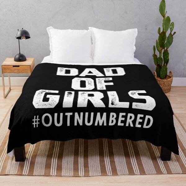 Item preview, Dad of Girls #Outnumbered - Fathers Day Gift designed and sold by DiogoCalheiros.