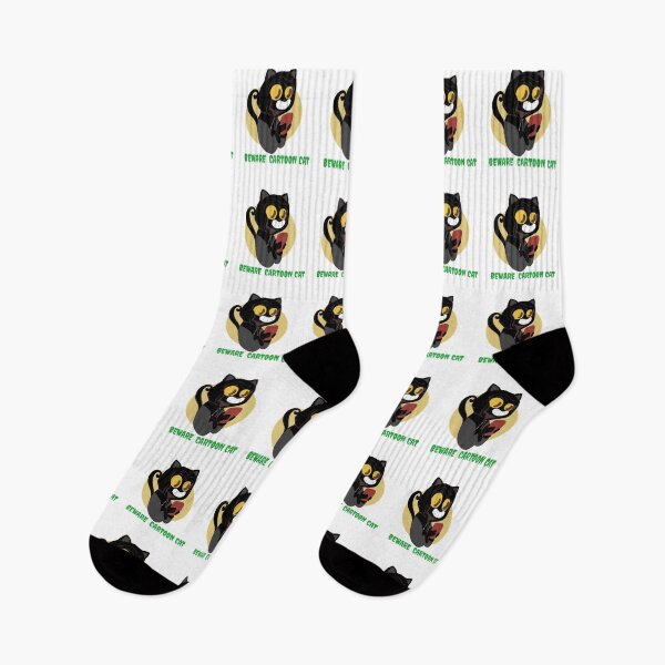 Item preview, Beware the Cartoon Cat designed and sold by Alchemytshirts.