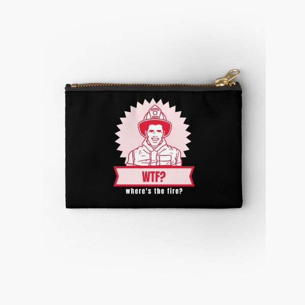 Item preview, Firefighter Says WTF? designed and sold by friendlyspoon.