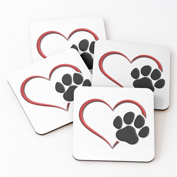 Item preview, Heart and paw designed and sold by Douglas  Walker.