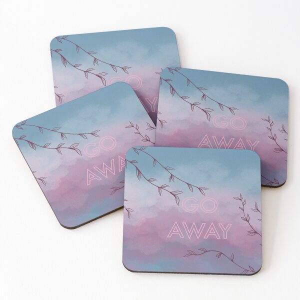 Item preview, Go Away designed and sold by Moon Fern Vintage.