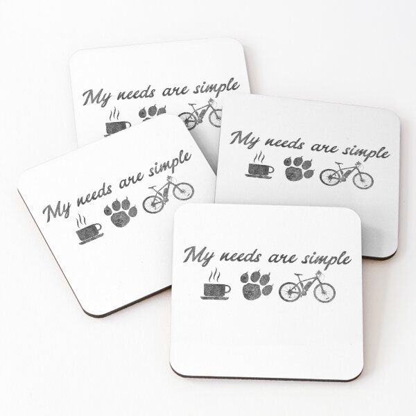 Item preview, Coffee tea cats bicycle cat paw designed and sold by DerNerd.