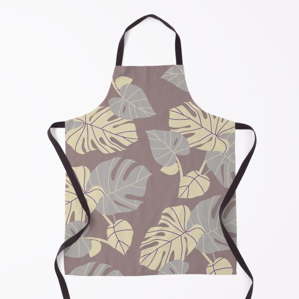 Item preview, Yellow and grey monster leaves pastel design designed and sold by Arimona.