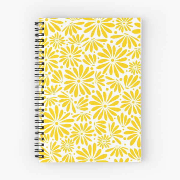 Item preview, Yellow floral seamless pattern designed and sold by BLMcreations.