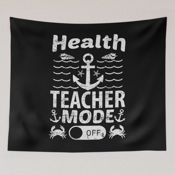 Item preview, Health Teacher Mode Off | Creative Health Teacher designed and sold by YAHIA-14.
