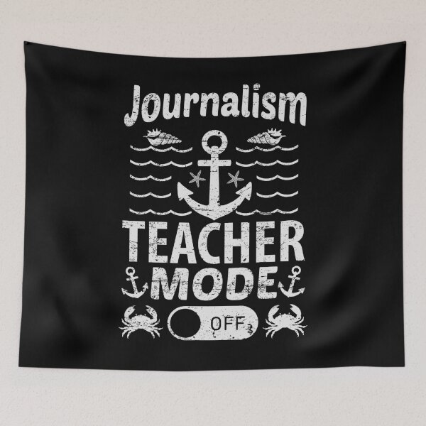 Item preview, Journalism Teacher Mode Off | Creative Journalism Teacher designed and sold by YAHIA-14.