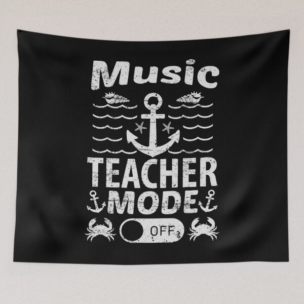 Item preview, Music Teacher Mode Off | Creative Music Teacher designed and sold by YAHIA-14.