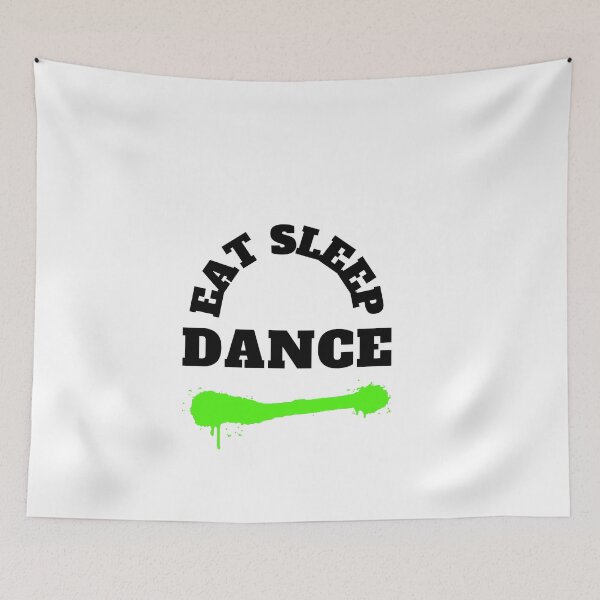 Item preview, Eat Sleep Dance Repeat Green  designed and sold by kyds.
