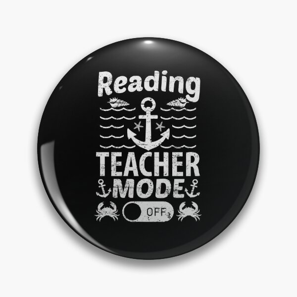 Item preview, Reading Teacher Mode Off | Creative Reading Teacher designed and sold by YAHIA-14.
