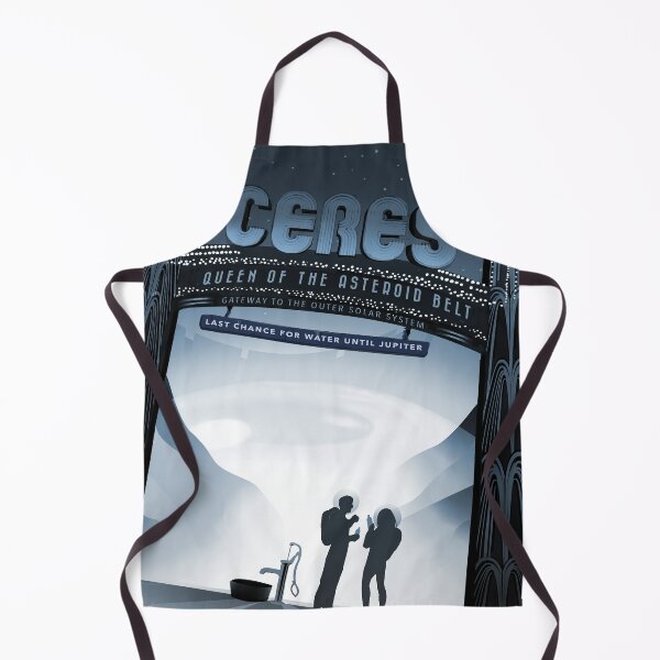 Item preview, NASA, JPL, Ceres, art poster, science fiction, print, vintage, space travel designed and sold by thearttist.