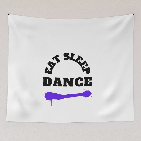 Item preview, Eat Sleep Dance Repeat Purple designed and sold by kyds.