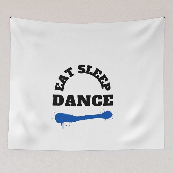 Item preview,  Eat Sleep Dance Repeat Blue designed and sold by kyds.
