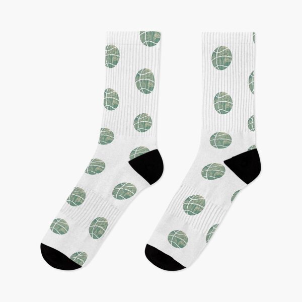 Item preview,  Basketball With Green Swirls  designed and sold by savdesigns623.