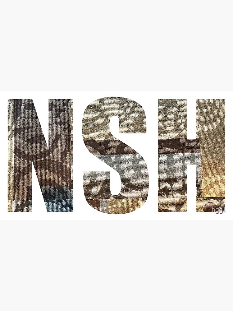 "NSH BNA airport carpet" Poster by hgg1 Redbubble