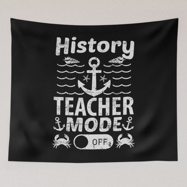 Item preview, History Teacher Mode Off | Creative History Teacher designed and sold by YAHIA-14.