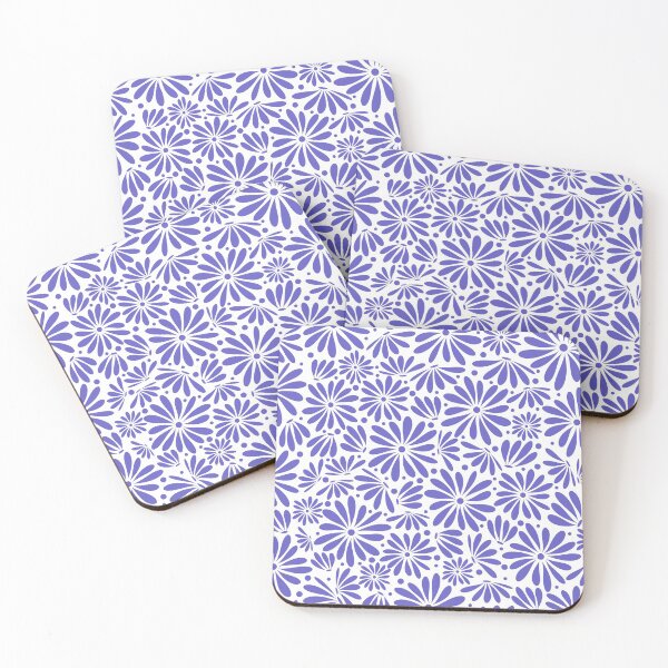 Item preview, Purple floral seamless pattern designed and sold by BLMcreations.