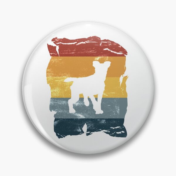 Item preview, Mutt Distressed Vintage Retro Silhouette designed and sold by DoggyStyles.