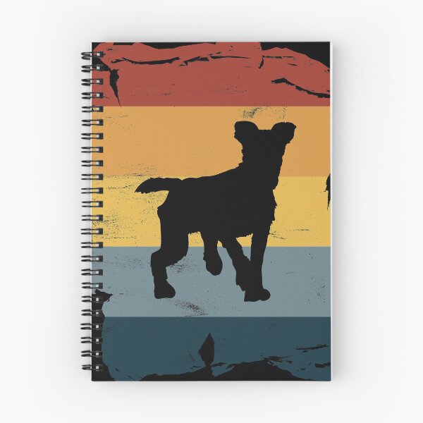 Item preview, Mutt Distressed Vintage Retro Silhouette designed and sold by DoggyStyles.