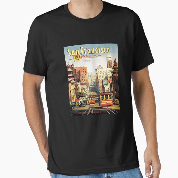 Item preview, SAN FRANCISCO VINTAGE TOURISM SHIRT AND STICKER  designed and sold by PrimeTimer.