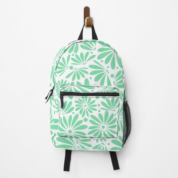 Item preview, Mint Green floral seamless pattern designed and sold by BLMcreations.